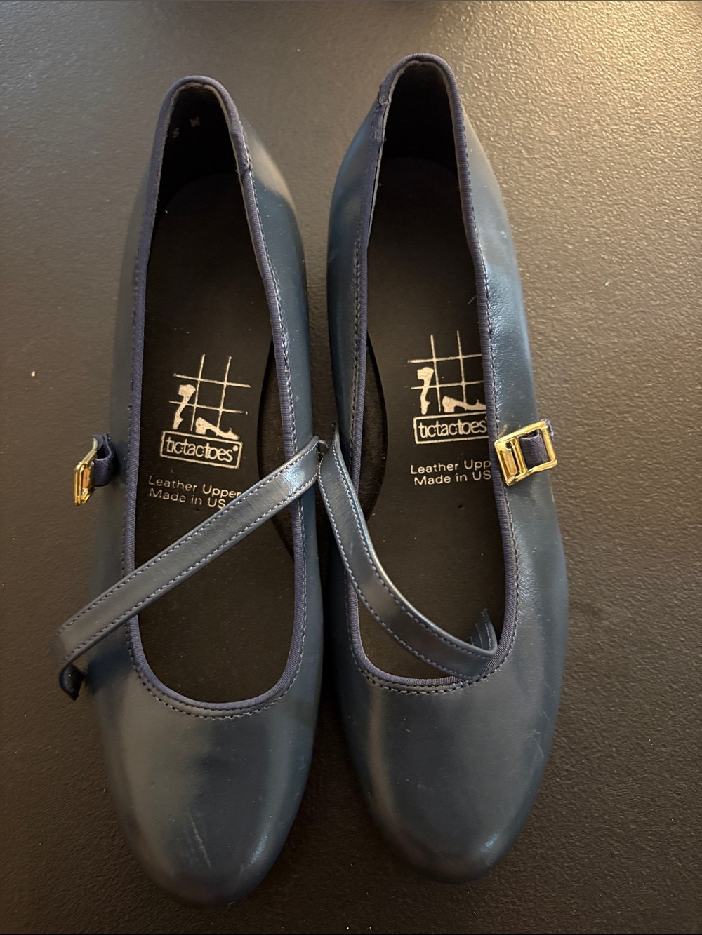 Vintage Tic-Tac-Toes Square Dancing Shoes
